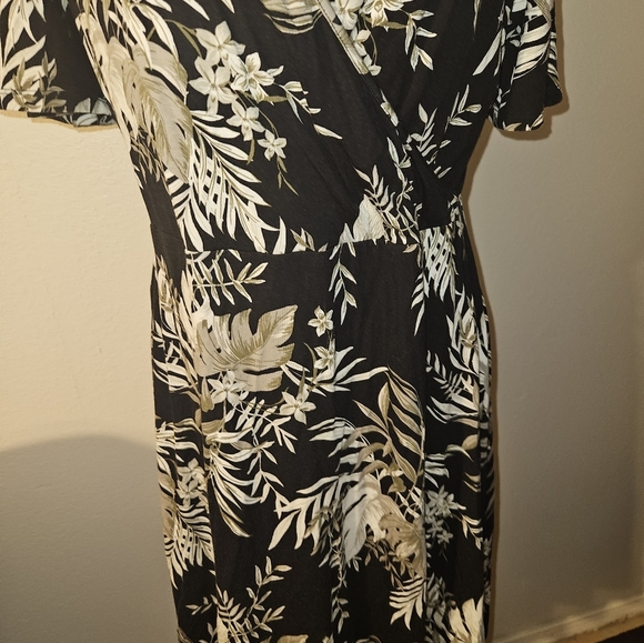 41 Hawthorn Womans V Neck Short Sleeve Dress Size Xl - Picture 5 of 11